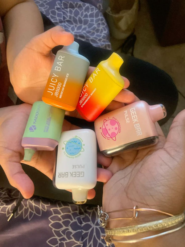 geekbars in hand