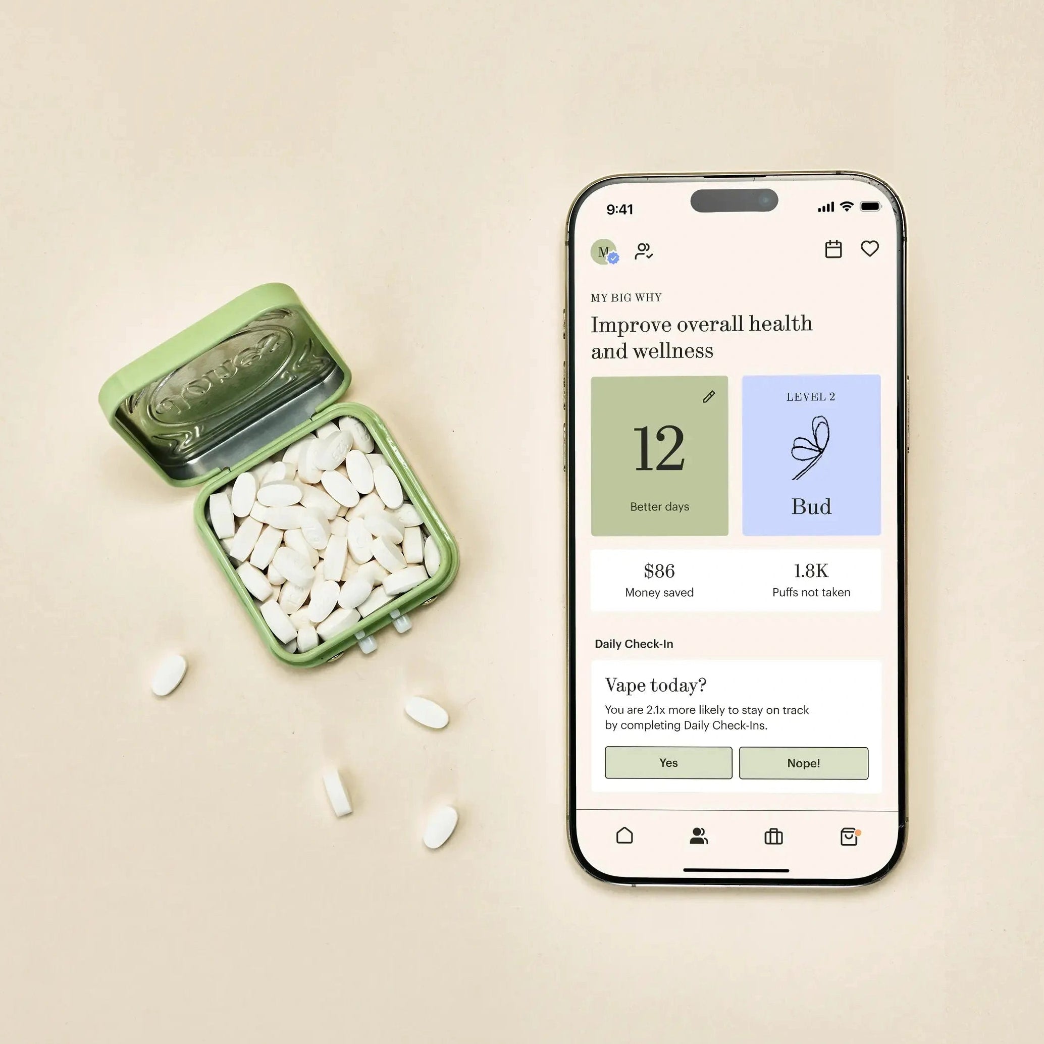 quit smokeless tobacco app (WHO) SmokeLessTimer, quit smoking gradually by
