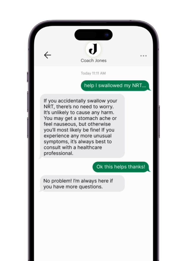 Behavioral support app for quitting vaping & smoking | Jones Behavioral support app for quitting vaping & smoking | Jones