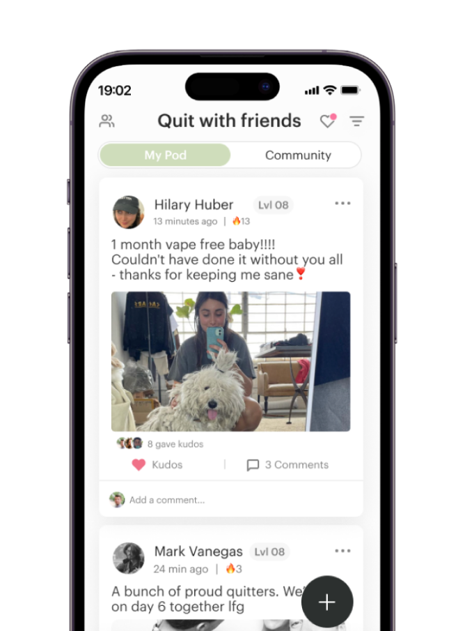Behavioral support app for quitting vaping & smoking | Jones Behavioral support app for quitting vaping & smoking | Jones
